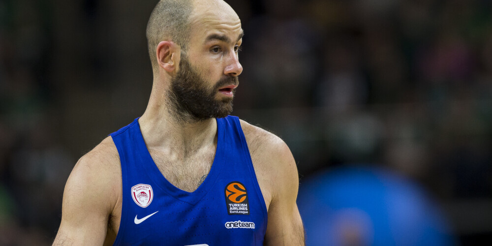 Grieķu basketbola veterāns Spanulis turpinās pārstāvēt Pirejas "Olympiacos"