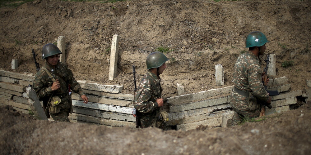 Incidentā uz Armēnijas-Azerbaidžānas robežas krituši divi karavīri