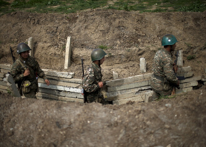 Incidentā uz Armēnijas-Azerbaidžānas robežas krituši divi karavīri