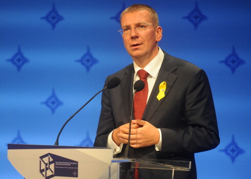 Latvijas ārlietu ministrs Edgars Rinkēvičš.