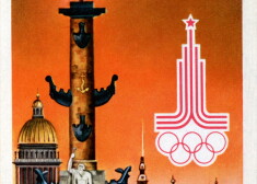 Rēzeknes staciju apgleznotājs kļūst par olimpiādes varoni – Maskavas olimpisko spēļu emblēmas autoru
