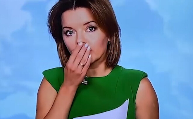 Marička Padalko tiešraides laikā saskārās ar neparedzētiem šķēršļiem.
