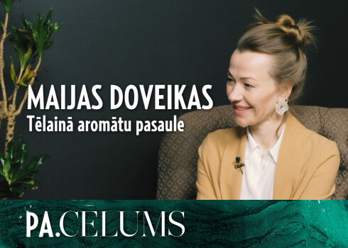 Aktrises Maijas Doveikas apslēptais parfimēres talants un aromātu loma karjerā