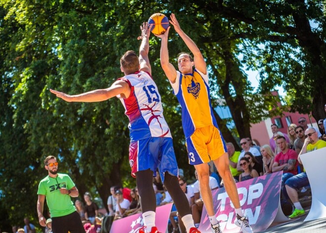 "Top Gun" pirmajā posmā uzvar "Saldus" 3x3 basketbolisti un Latvijas sieviešu izlase