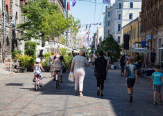 Tērbatas vasaras iela tika plānota kā gājēju iela ar dažiem neliela mēroga kultūras pieturpunktiem. 