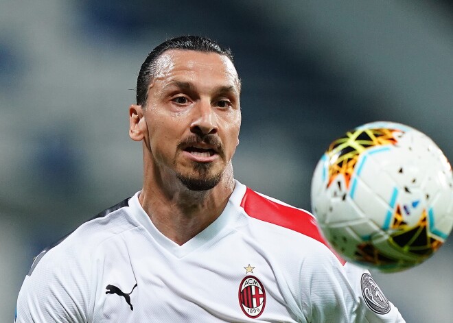 Ibrahimovičs nodrošina AC "Milan" svarīgu uzvaru; Stērlings uguņo Mančestras "City" panākumā