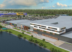 Jaunais tirdzniecības centrs "Sāga" plāno izveidot ap 500 jaunas darba vietas