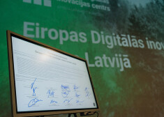 Paraksta memorandu par Eiropas digitālā inovāciju centra izveidi