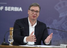 Serbijas prezidents Aleksandrs Vučičs