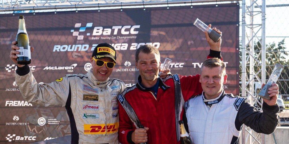 Latviešu sportisti gūst vairākas uzvaras Baltijas autošosejas čempionātā