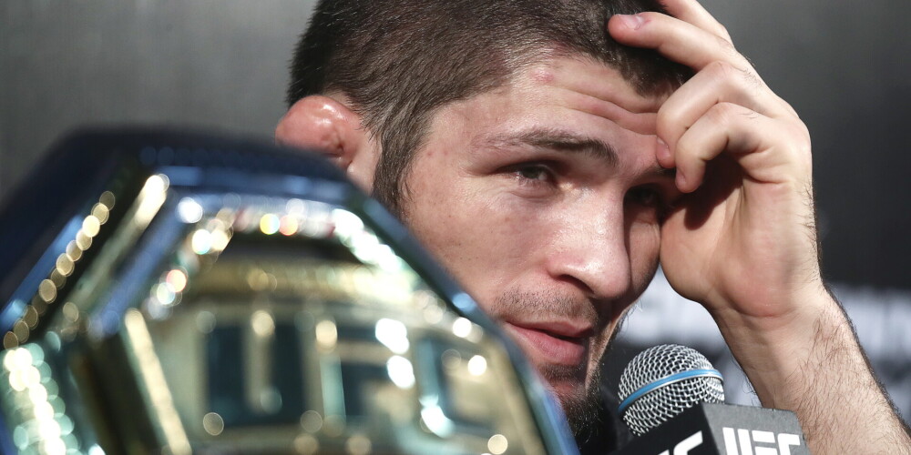 Nosaukts datums, kad notiks ilgi gaidītā UFC čempiona cīņa starp Nurmagomedovu un Geiči