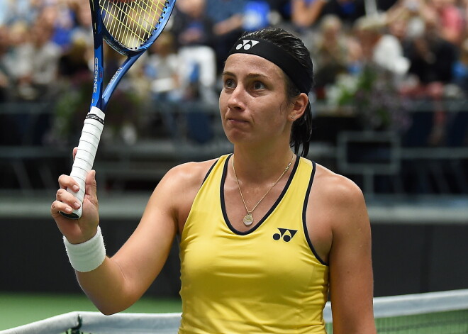 Sevastova: "Šodien viņa kaut ko man iedeva tikai beigās"