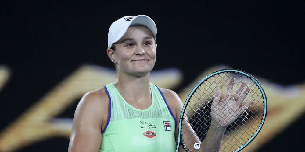 Ešlija Bārtija (dzimusi 1996. gada 24. aprīlī) ir profesionāla Austrālijas tenisiste. Gan vienspēlēs, gan dubultspēlēs izcīnījusi vienu Grand Slam titulu, uzvarot 2019. gada Francijas atklātajā čempionātā un 2018. gada ASV atklātajā čempionātā. 2014. gada nogalē pārtrauca tenisistes karjeru un sāka spēlēt kriketu, bet 2016. gada februārī atgriezās tenisā.