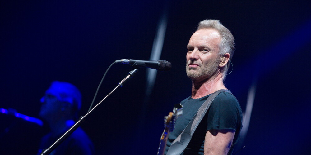 Atcelts oktobrī plānotais Stinga koncerts Rīgā