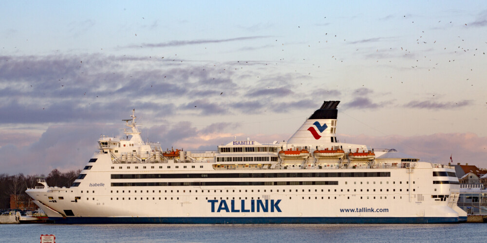 Число пассажиров Tallink на маршруте Рига-Стокгольм в июле уменьшилось на 94,3%