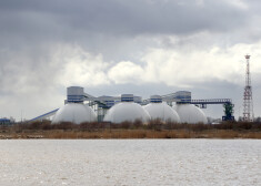 Minerālmēslu termināls "Riga fertilizer terminal" Rīgas ostā.