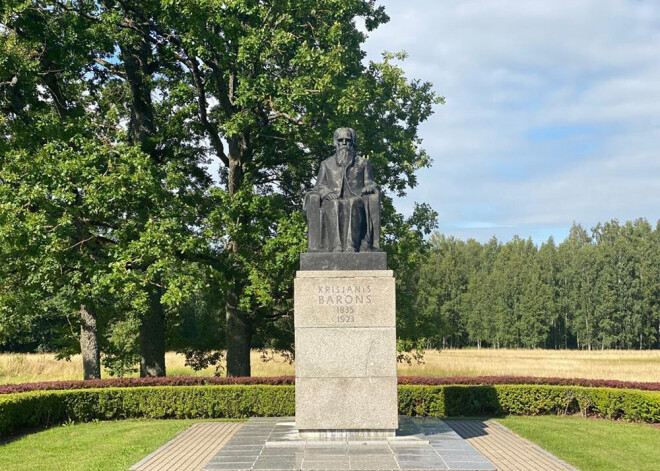 Siguldā izveidots Krišjāņa Barona pastaigu maršruts