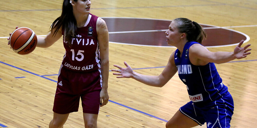 Sieviešu basketbola izlase draudzības mačā piekāpjas Somijas valstsvienībai
