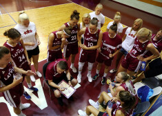 Latvijas sieviešu basketbola izlase arī otrajā pārbaudes spēlē atzīst Somijas valstsvienības pārākumu