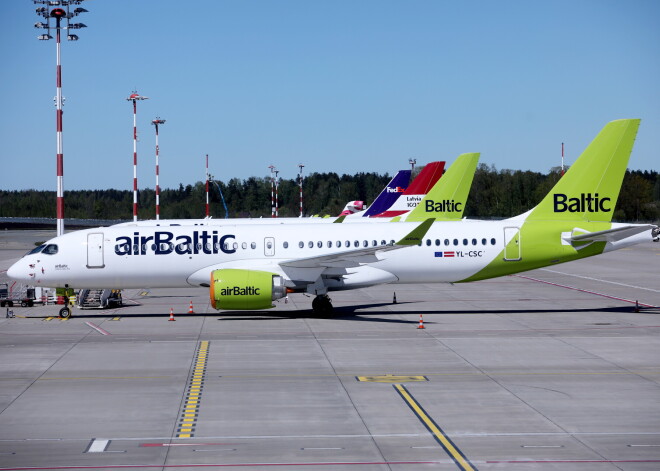 "airBaltic" katru nedēļu pārskata lidojumu grafiku