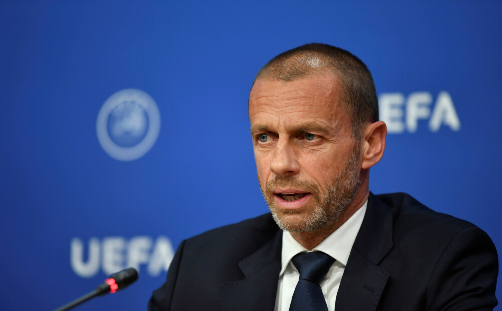 Lai drīkstētu apbalvot uzvarētājus, UEFA prezidents veiks Covid-19 testu