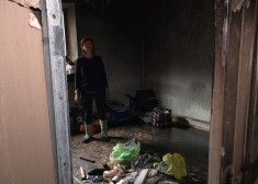 Рижанка Ольга была на работе, когда узнала, что горит квартира, где осталась одна ее дочь