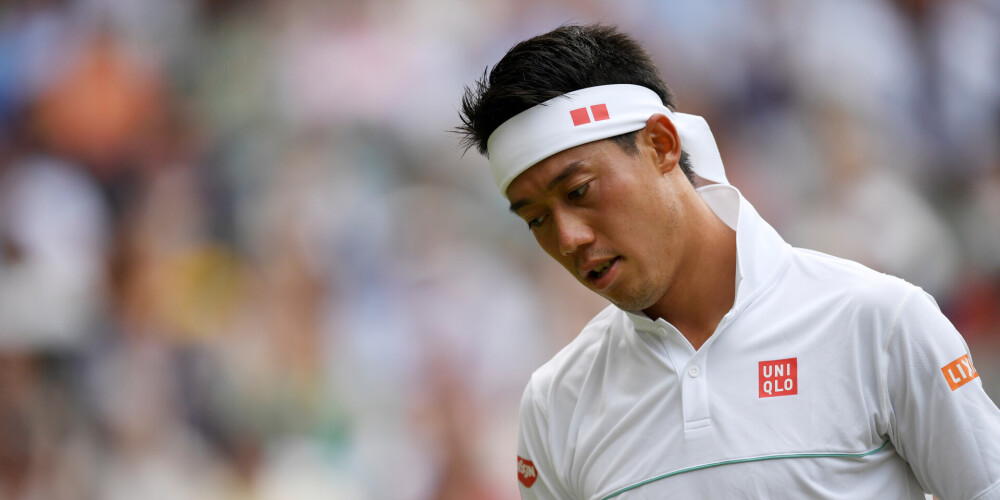 Japānas tenisa zvaigznei Nišikori divas nedēļas pirms "US Open" pozitīvs Covid-19 tests