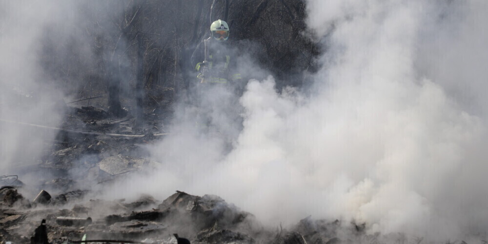 В регионах Латвии сохраняется высокая пожароопасность в лесах