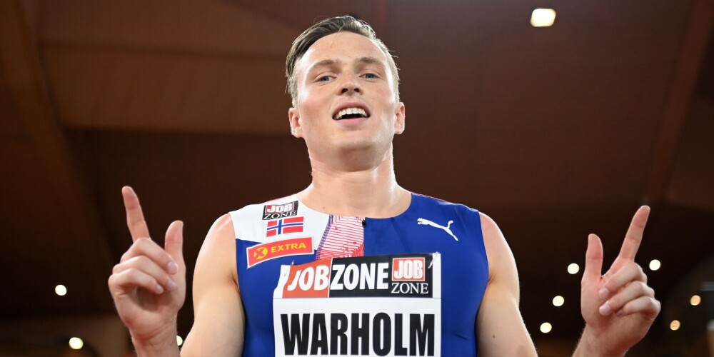 Varholms Stokholmā tuvojas Janga pasaules rekordam 400 metru barjerskrējienā
