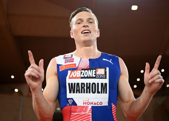 Varholms Stokholmā tuvojas Janga pasaules rekordam 400 metru barjerskrējienā