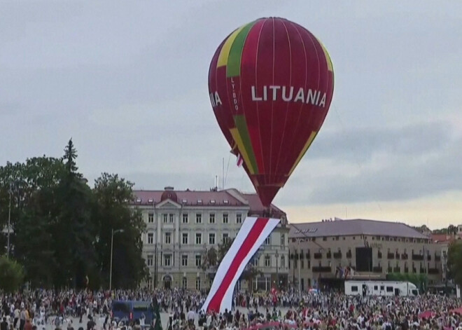 Lietuva un Baltkrievija apsūdz viena otru gaisa telpas pārkāpšanā akcijas "Brīvības ceļš" laikā