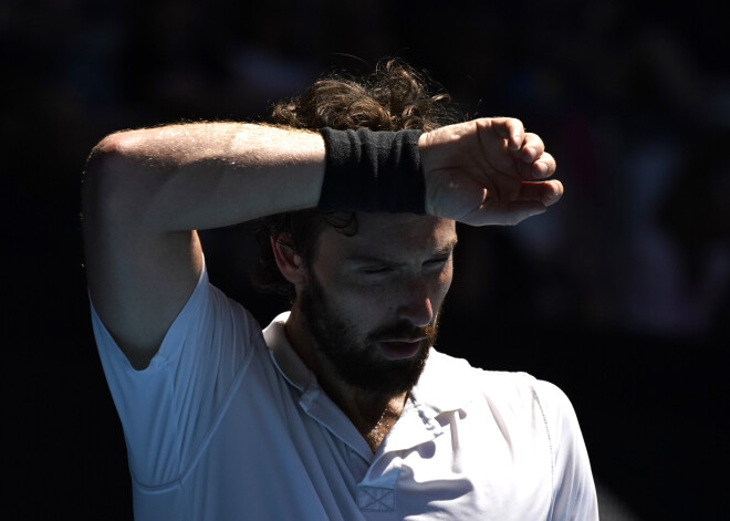 Gulbis otro "Challenger" turnīru Prāgā sāk ar smagu uzvaru