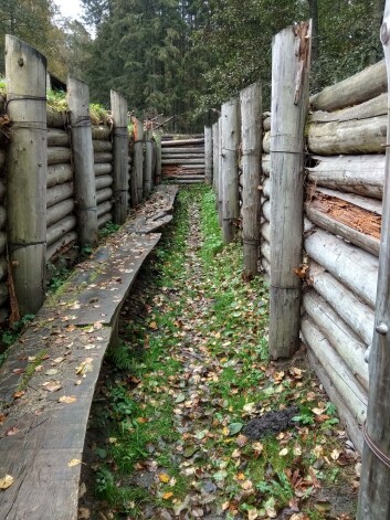 Ziemassvētku kauju muzejā var redzēt, kā izskatījās vācu nocietinājumi.