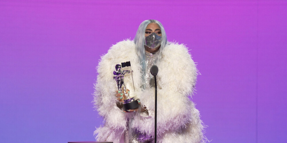 MTV Mūzikas video balvu ceremonijā triumfē "Lady Gaga"