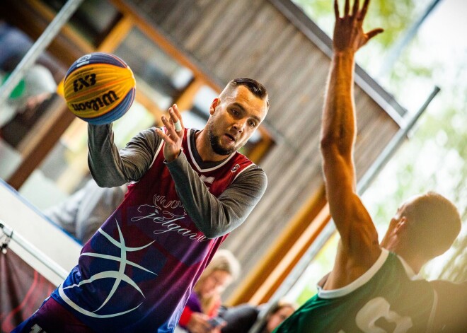 "Top Gun" posmā Jelgavā uzvar mājinieki un Latvijas sieviešu 3x3 basketbola izlase