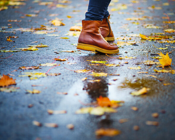 Apavus kop, ienākot mājās, nevis ejot ārā. Noslauki lieko mitrumu, ja apavi nav jākaltē, iesmērē tos ar mitrumu aizturošu krēmu, kad nākamreiz tos vilksi kājās, līdzekļi būs paguvuši iedarboties un pildīs savas funkcijas.