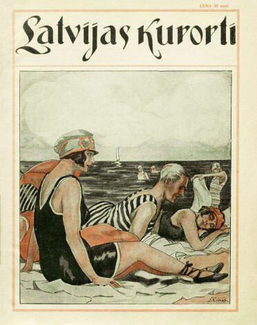Vasaras sezonā ilustrētie žurnāli parasti kādu numuru veltīja Jūrmalai, atpūtai Latvijas kūrortos, aprakstiem par vasarniekiem. Žurnālu vāki turklāt ļauj nolasīt konkrētā gada aktuālo peldsezonas modi.