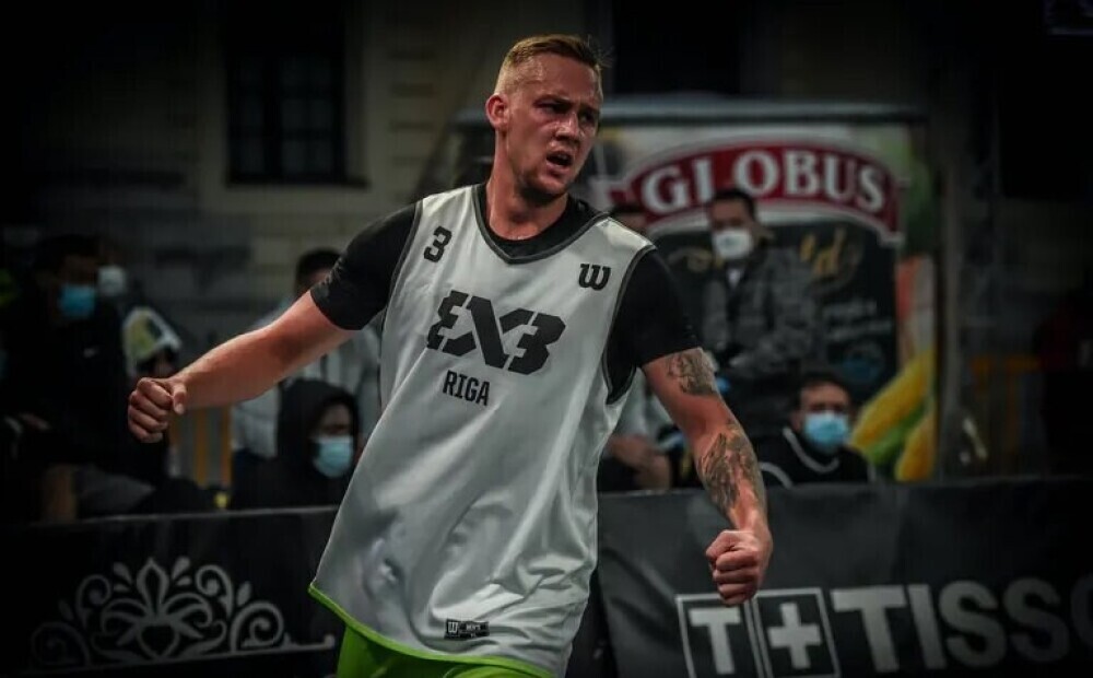 The 3×3 basketball team “Riga” in the third stage of the World Tour does not go further than the quarterfinals