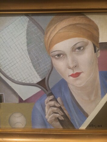 Александра Бельцова. Теннисистка, 1927