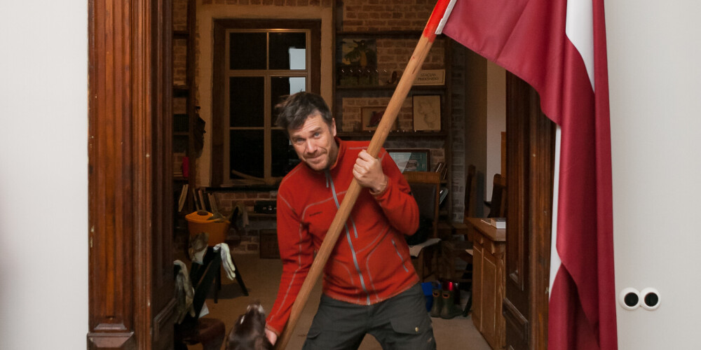 Māris ir īsts Latvijas patriots un savai valstij sarūpējis kuplu ģimeni.