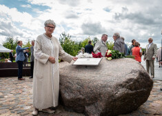Kalniete: Likteņdārzā godinām cilvēkus, bez kuriem nebūtu Latvijas valsts
