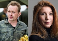 Uzņēmējs Pīters Madsens un nogalinātā zviedru žurnāliste Kima Valla
