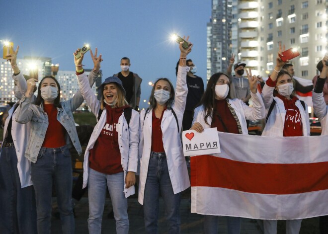 Svētdien Minskā tiek plānots vērienīgs protesta gājiens