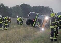 Avārija notika sestdien agri no rīta.