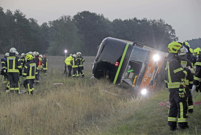 Avārija notika sestdien agri no rīta.