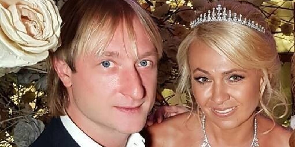 «Билан такой смешной»: свадебные фото Рудковской и Плющенко развеселили поклонников