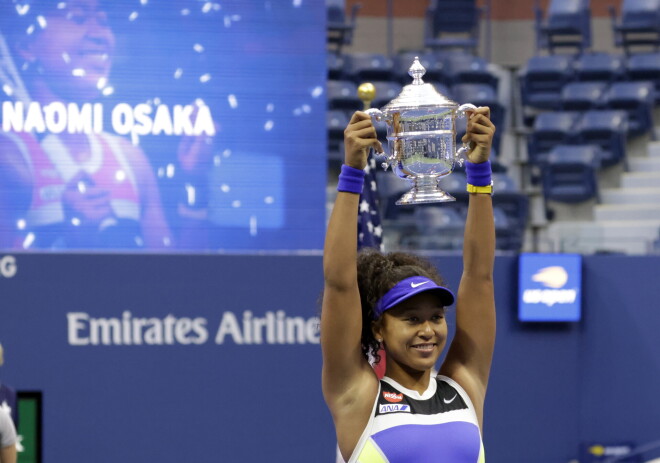 Japānas tenisiste Naomi Osaka.