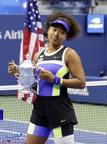 Japānas tenisiste Naomi Osaka.