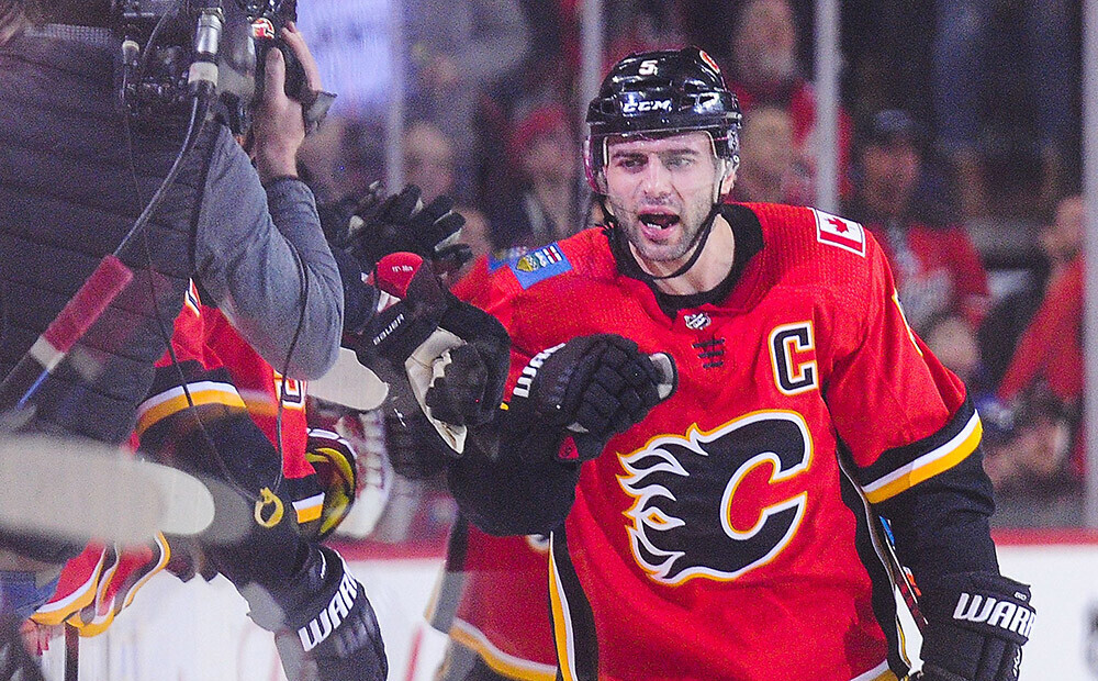 Flames captain Giordano has received the Messier Leader Award