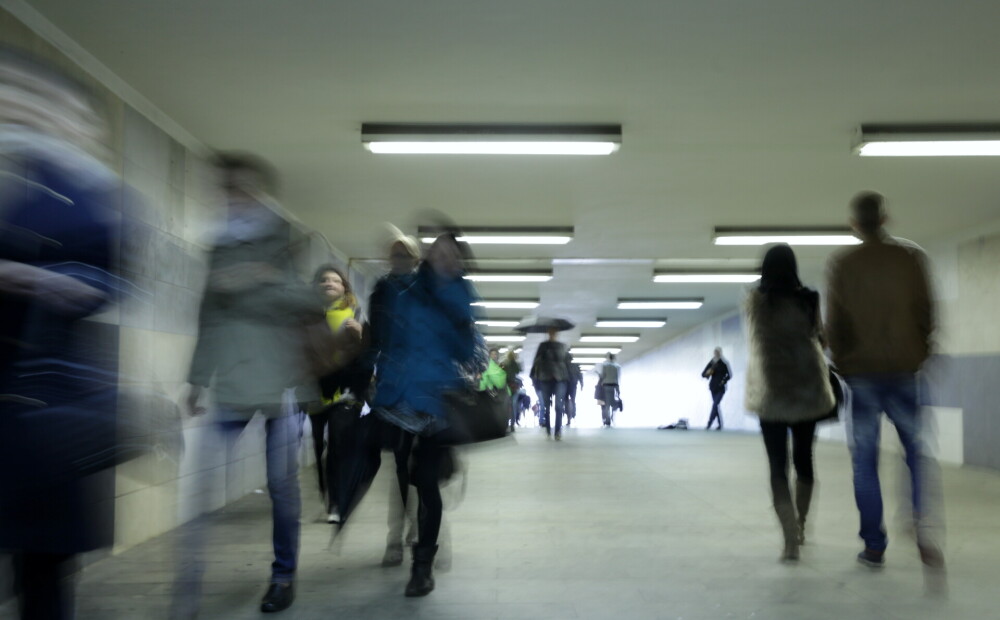 A previously convicted man is detained for stealing in the tunnel of Riga Central Station